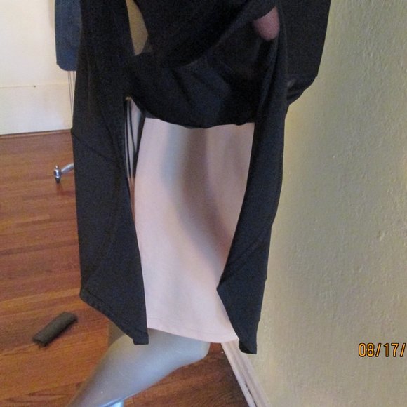 Joseph Ribkoff Black Peek A Boo Lined Dress Classy - Picture 6 of 6